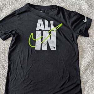 Nike Black Graphic Boy's Shirt